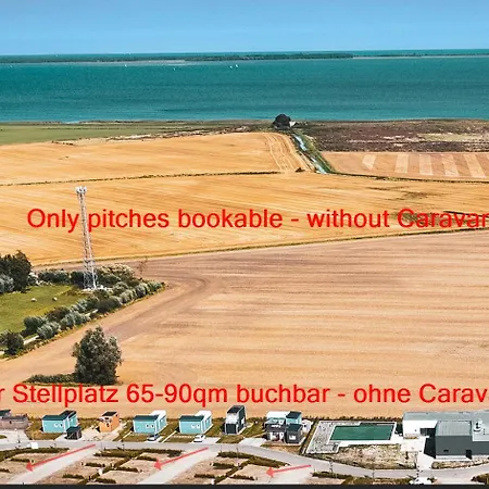 Prima Boddenblick -stellplaetze-schlaffaesser-tiny In Ostsee Naehe מלון דירות