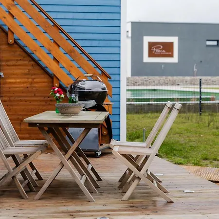 Appart hôtel Prima Boddenblick -stellplaetze-schlaffaesser-tiny In Ostsee Naehe Gross Kordshagen
