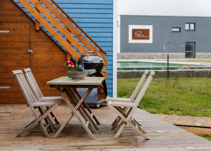 Aparthotel Prima Boddenblick -stellplaetze-schlaffaesser-tiny In Ostsee Naehe Gross Kordshagen